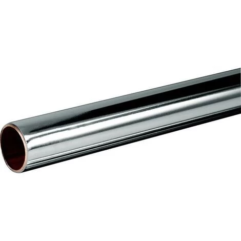 Chrome Plated Copper Tube 15mm 2x 1m Length BS EN1057 R250 British Copper 2.0m - Image 2