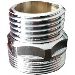 1/2 Inch Male BSP X M24 Male Or Female Connection Nipple Union Chrome Brass