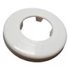 White Rosette Collar Rose Cover For Pipe Holes Gaps Hiding 40mm Diameter