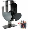 Heat Powered 3 Blade Stove Fan M&W