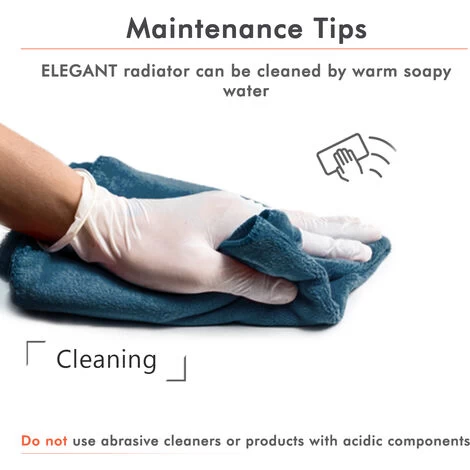 ELEGANT 1800 X 608 Mm Vertical Designer Radiator Anthracite Flat Double Panel Column Tall Upright Central Heating Radiators + Anthracite Thermostatic Radiator Valves - Image 4