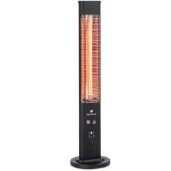 Blumfeldt Heat Guru Plus In & Out Radiant Heater 1200W 3 Heat Settings Black