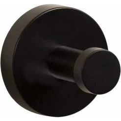 Croydex Epsom Black Flexi-Fix - Robe Hook