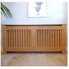 Jack Stonehouse Vertical Slat Oak Radiator Cover - X-Large
