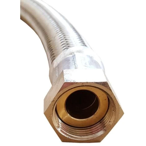 Flexi Flexible Pump Connector Water Hose Pipe Connection Female 3/4 X 3/4 60cm - Image 3