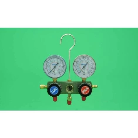 MANOMETER ANALYZADOR 2 ROUTES GAS R410A, R407, R22