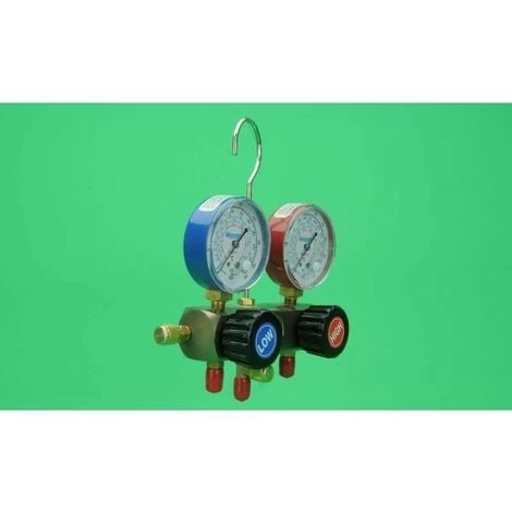 MANOMETER ANALYZADOR 2 ROUTES GAS R410A, R407, R22 - Image 2