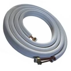 Bipolar Isolated Copper Tube 1/4 1/2 + Nuts 5 Meters