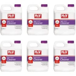 6x Calmag H&V Controls HV800 Heavy Duty Central Heating System Cleaner 1 Litre