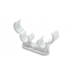 Talon 15mm Quick Lock Double Hinged Snap Over Pipe Clip 50 Per Box
