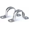 25MM 304 Stainless Steel U-Tube Clamp Connecting Ring Hose Clamp Card Clamp U-shaped Saddle Card Hose Clip 20PCS SOEKAVIA