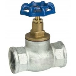1/2 Inch BSP Inline Straight Run Cast Iron Screw Valve Water Flow Regulator