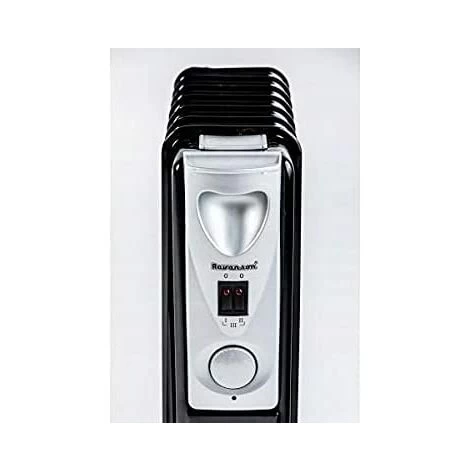 Radiator Heater 3000w 13 Fin Black Oil Filled Radiator With 3 Heat Settings Portable Energy Efficient Electric Heater Small Compact Floor Standing Room Heater With Adjustable Heat Control - Image 2