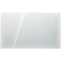 Vitra WiFi Electric Panel Heater, Wall Mounted Or Portable / Energy Efficient LOT20 Compliant, White-500W