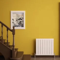 Carisa Elite Aluminium Horizontal Designer Radiator 600mm X 595mm - Textured White