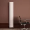 Carisa Step Aluminium Vertical Designer Radiator 1800mm X 280mm - Textured White