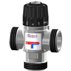 Thermostatic Mixing Valve Side Way Mixed Water 35-60C 1,6m3/h 3/4 Male BSP
