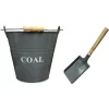 Fireside Coal Bucket & Shovel In French Grey