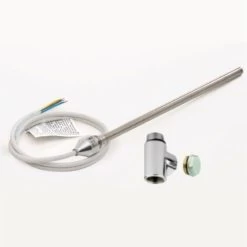 "Valdern" 200W WATT DUAL FUEL KIT HEATED ELECTRIC HEATING ELEMENT FOR BATHROOM TOWEL RAILS AND RADIATORS WARMERS/CHROME CAP