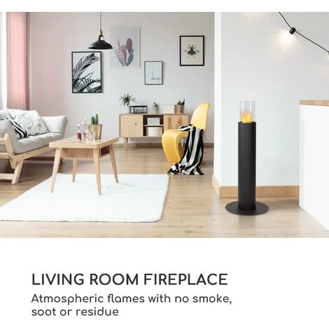 Blumfeldt Fiamme Pila Ethanol Fireplace Stainless Steel Burner 0.5 Litre 4-5 H Burning Time - Image 4