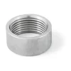 BSP 1/2" Half Socket (Half Coupling) T316 (A4) Stainless Steel - Parallel Threads (BSPP / G Thread)
