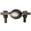 2 Bolt Pipe Clip 34 Mm ID (25 Mm NB/33.7 Mm OD Pipe ) T316 Stainless Steel