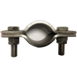 2 Bolt Pipe Clip 34 Mm ID (25 Mm NB/33.7 Mm OD Pipe ) T316 Stainless Steel