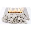 Ceramic Decoration For Fireplace -NATURAL PEBBLES Natural