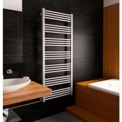 Terma Fiona One 900X480mm Towel Warmer 400W Sparkling Gravel