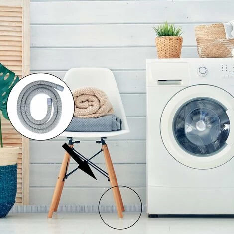 Washing Machine Drain Hose, Universal Drain Hose, 2M Dishwasher Extension Hose, Water Drain Hose, With Bracket And Hose Clamps - Image 5