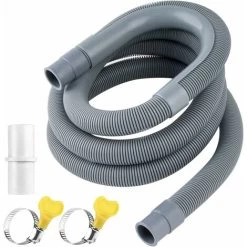 Drain Hose Drain Hose Extension Drain Hose Fitting Washing Machine Drain Hose Tumble Dryer Drain Hose (2m)
