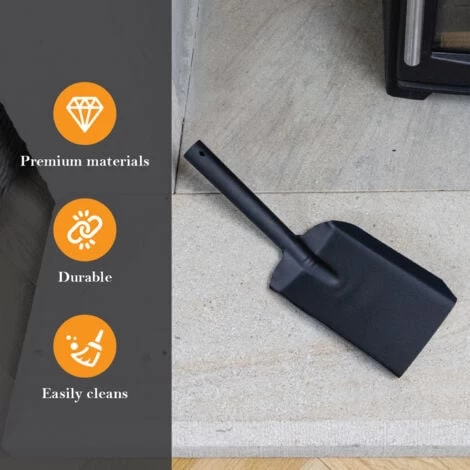 JVL Hudson Large Fireplace Shovel - Image 4