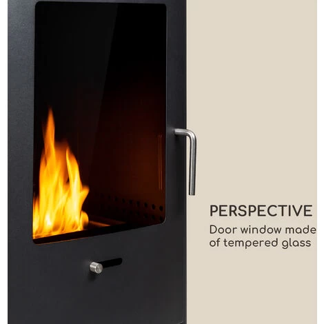 Blumfeldt Fiamme Cantal Ethanol Fireplace Stainless Steel Burner 1.2 Litres 4-6 H Burning Time - Image 5