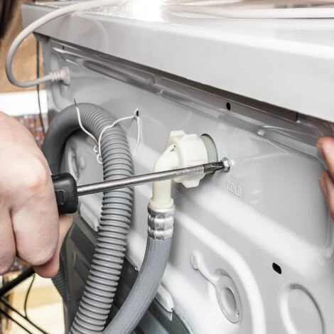 PrimeMatik - Washing Machine Drain Pipe, 2m Water Outlet Corrugated Hose - Image 2