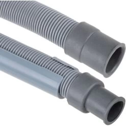 PrimeMatik - Washing Machine Drain Pipe, 1.5m Water Outlet Corrugated Hose