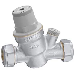 Altecnic 15mm Compression Prescal Series 533 Pressure Reducing Valve With Gauge Port (533741H)