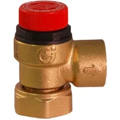 6 Bar Pressure Relief Valve 3/4" Loose Nut To 1/2" BSP - Alternative To: Joules 311501