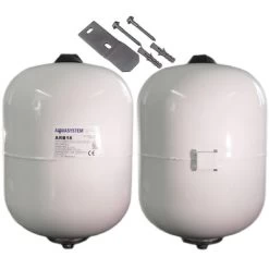 Reliance ARB18 - Aquasystem 18 Litre 3.5 Bar 3/4 MI Potable Expansion Vessel With Integrated Bracket