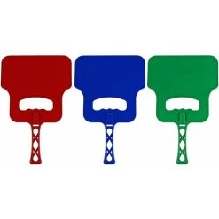 Hand Held BBQ Blower - Plastic Outdoor Blower To Keep Charcoal - BBQ Lighter Blower, Random Colors, 3 Pack