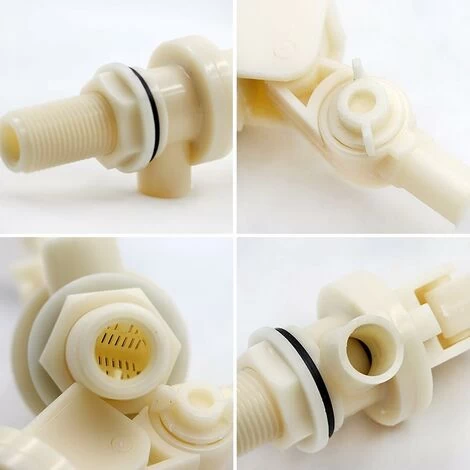 Set Of 2 Floating Valve For Automatically Filling Dog, Cattle And Sheep Waterers Ball Valve Automatic Filling Shutoff 1/2 NPT - Image 3