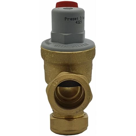 Caleffi 533118 CST Combined PRV And Cold Fill Monobloc Manifold Assembly 3/8 Bar - Image 3