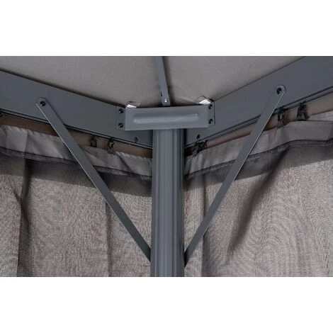 DesignDrop- Paradiso Pergola Gazebo Canopy, Outdoor Garden- 4m - Image 4