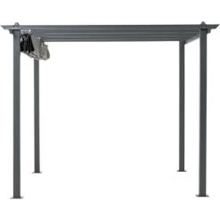 DesignDrop- Orlando Pergola Gazebo Canopy, Outdoor Garden- 4m