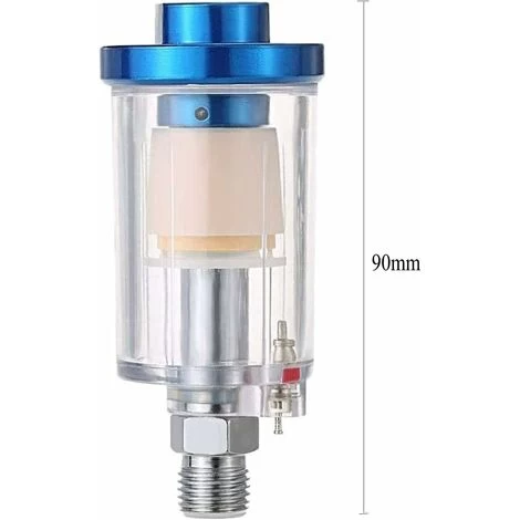 1/4 Compressed Air Water Separator, Mini Air Filter Separator For Paint Gun Compressor And Other Air Tools - Image 5