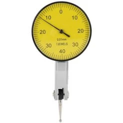 Dial Test Indicator, 0.01mm Precision Lever Dial Test Indicator Meter Tool Kit Gauge With Gray Case