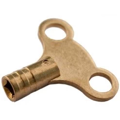 Oracstar Radiator Key Easy Grip Brass