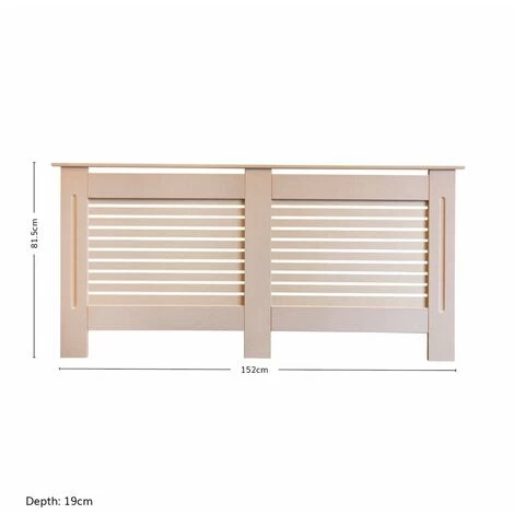 Jack Stonehouse Horizontal Grill Unfinished Radiator Cover - Extra Large - Image 4