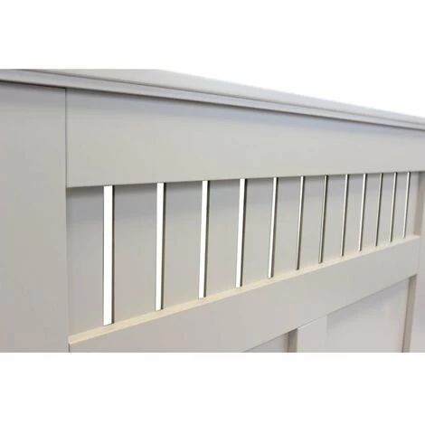 Jack Stonehouse Panel Grill French Grey Painted Radiator Cover - Large - Image 3