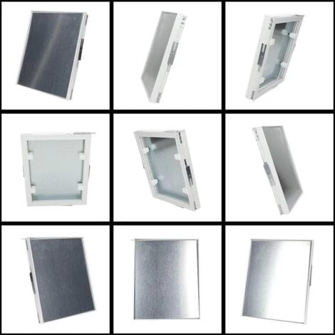 200x300mm Access Panel Magnetic Tile Frame Steel Wall Inspection Masking Door - Image 2