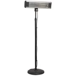 Sealey High Efficiency Carbon Fibre Infrared Patio Heater 1800W/230V With Telescopic Floor Stand IFSH1809R